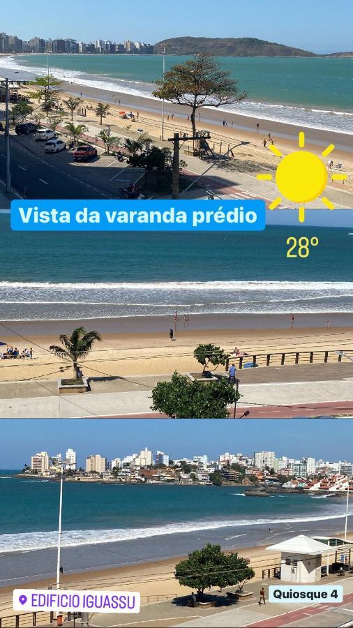 Suite Mar: Beachfront Compact Economy with Elevator Guarapari Exterior photo