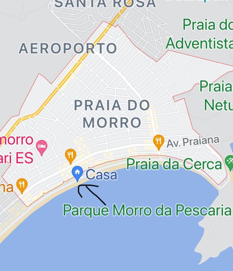 Suite Mar: Beachfront Compact Economy with Elevator Guarapari Exterior photo