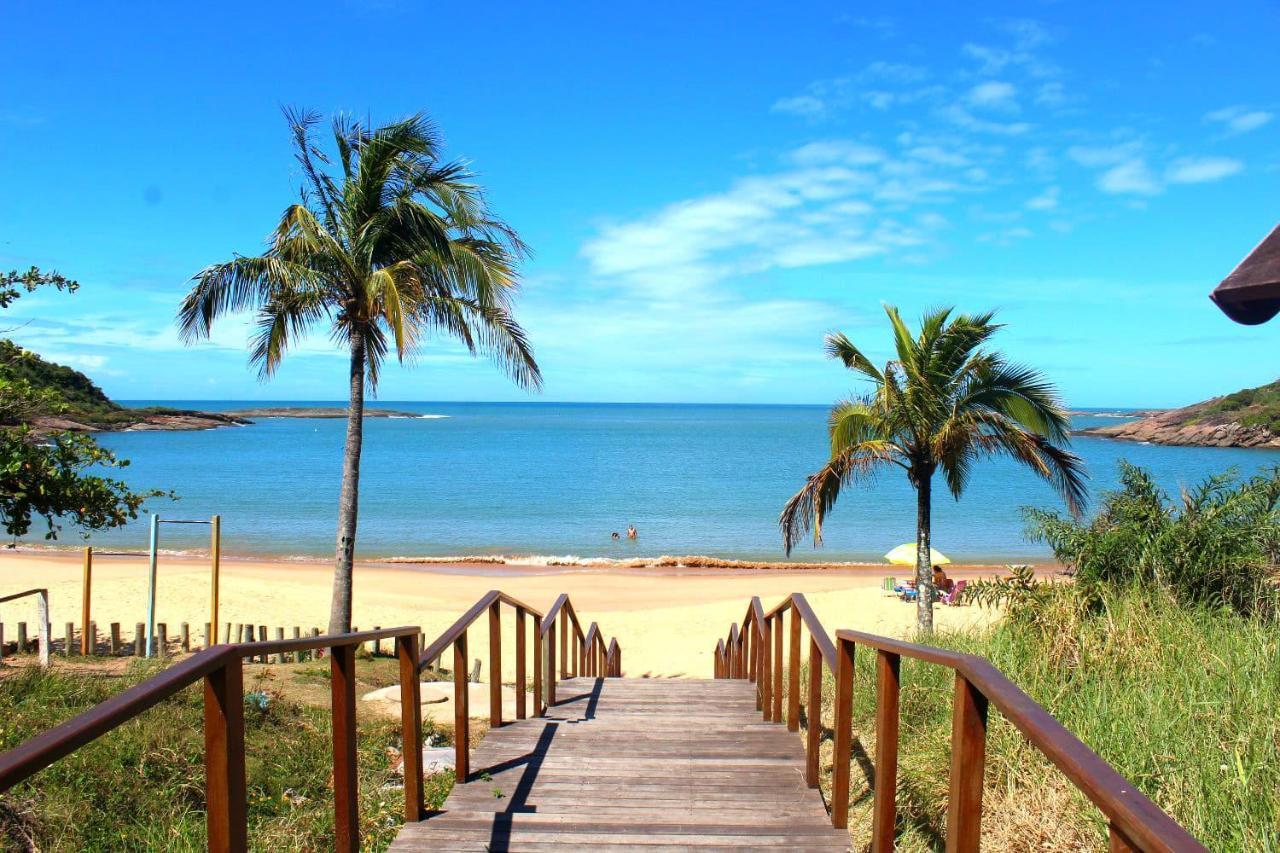 Suite Mar: Beachfront Compact Economy with Elevator Guarapari Exterior photo