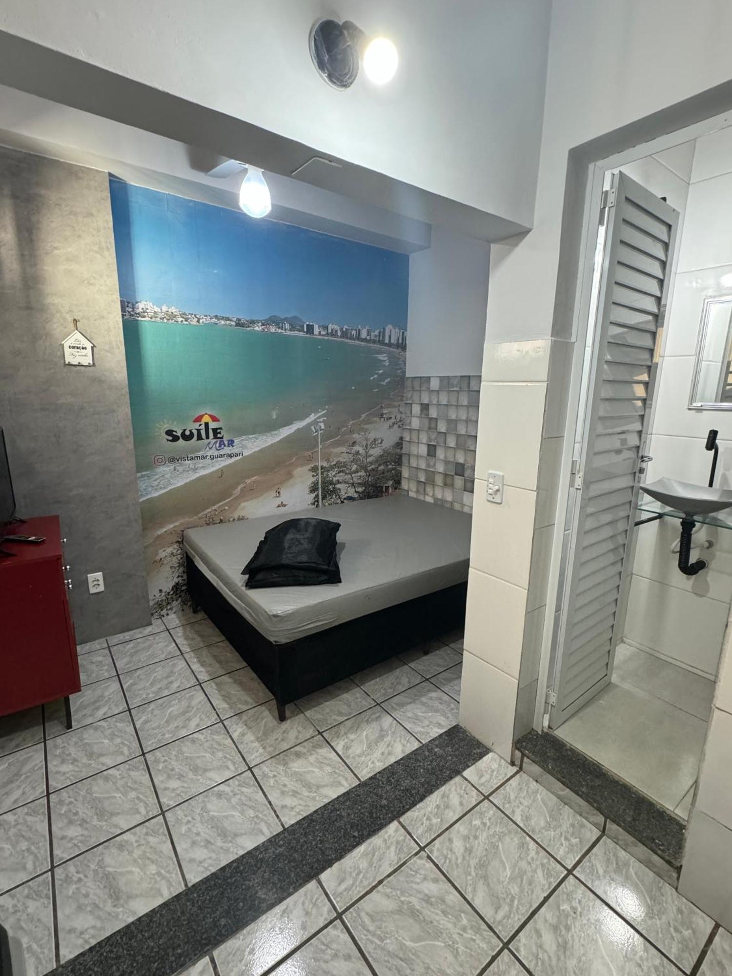 Suite Mar: Beachfront Compact Economy with Elevator Guarapari Exterior photo