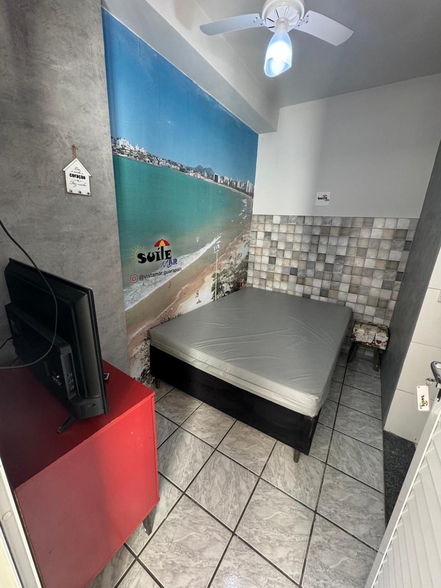 Suite Mar: Beachfront Compact Economy with Elevator Guarapari Exterior photo